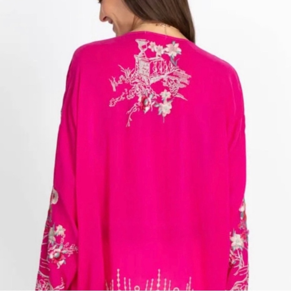 Johnny Was Elias blouse boho top women’s size medium - Picture 2 of 11